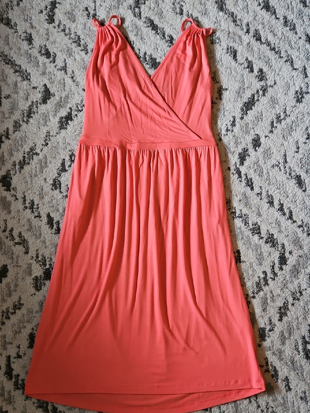 Banana Republic Coral Sleeveless Dress